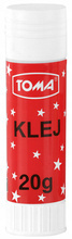 Klej biały w sztyfcie 20 g Toma TO-463