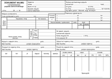 Dokument najmu pojazdu A5