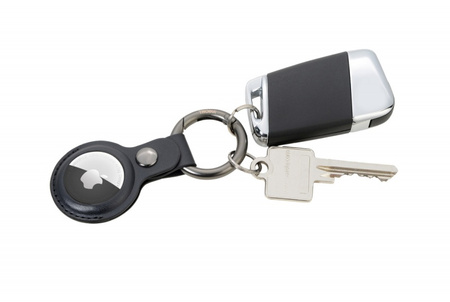 BRELOK TROIKA AIRTAG COVER, ETUI NA AIRTAGT, CZARNY