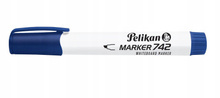 Marker suchościeralny Pelikan 742 Płaski Niebieski