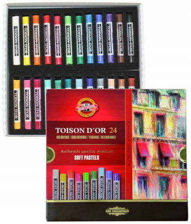 Zestaw do malowania Pastele Suche Toison d'or 8514