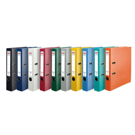 Herlitz Segregator Q.file 5 cm Czarny