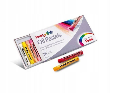 Kredki pastele olejne PENTEL PHN-16 16 kolorów
