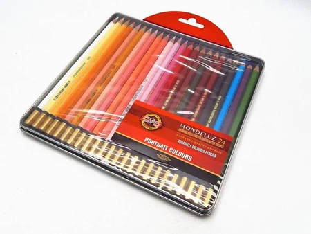 Kredki akwarelowe Mondeluz 24 kolory Koh&Noor