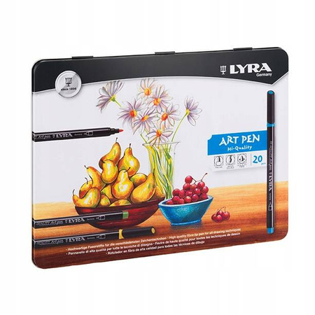 Zestaw Lyra Pisaki Art Pen 20 szt.