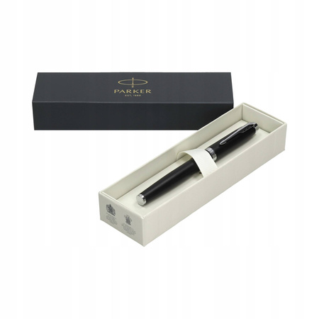 Parker IM Matte Black chrom, pióro wieczne