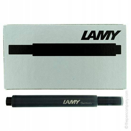 Czarne naboje Lamy T10 opakowanie 5 szt