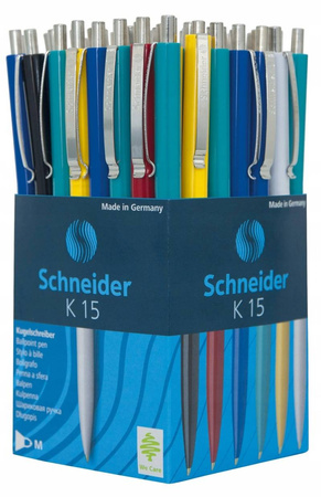 Długopis automatyczny K15 M miks kolorów 50szt