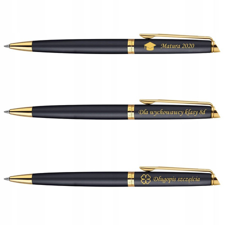 WATERMAN HEMISPHERE DŁUGOPIS CZARNY MAT GT