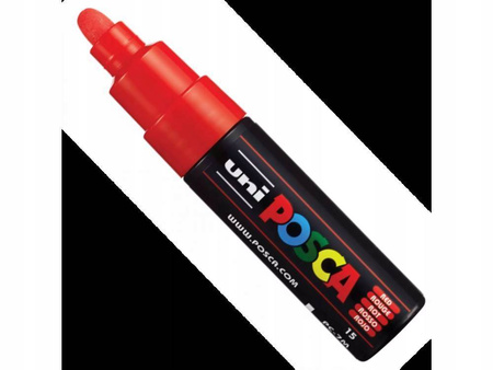 Marker Posca PC-7M - Uni - JASNO POMARAŃCZOWY