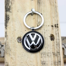 BRELOK TROIKA VW VOLKSWAGEN KEYRING METAL CHROMOWANY