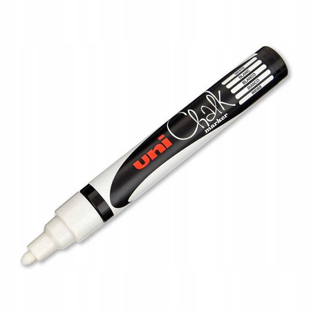 Uni marker kredowy PWE-5M biały