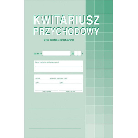 KWITARIUSZ PRZYCH.A4 400-1 M&P
