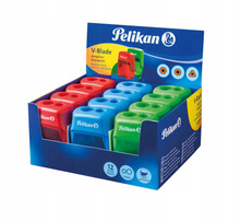 Temperówka podwójna Pelikan z pojemnikiem Mix