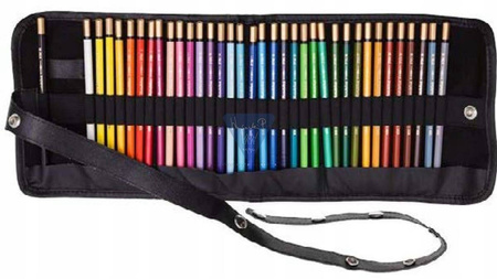 Kredki akwarelowe Mondeluz 36 kol. + zwijane etui