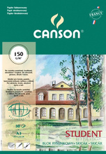 CANSON STUDENT BLOK RYS.FAKT.A3 30A 150G.KL