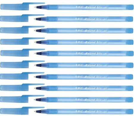 Długopis BIC Round Stic niebieski 5 sztuk