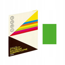Etykieta samoprzylepna GRAND - 063 A4 zielona