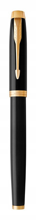 PARKER IM pióro wieczne Black Lacquer GT F