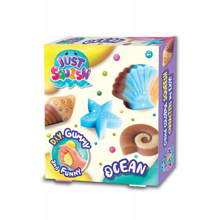 STRIGO ZESTAW KREATYWNY JUST SQUISH ŻELOWE FIGURKI OCEAN