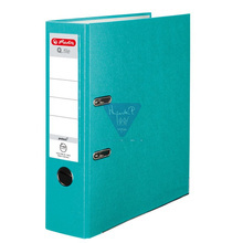 Herlitz Segregator Q.file 8 cm Turkusowy