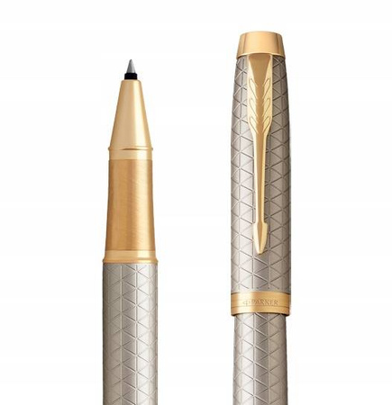 PARKER IM pióro kulkowe Premium Warm Grey GT F