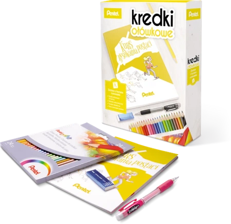 Zestaw Pentel Kurs rysowania
