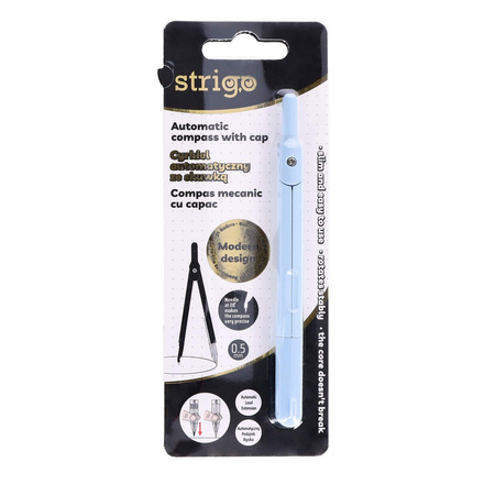CYRKIEL STRIGO AUTOMATYCZNY ZE SKUWKĄ NIEBIESKI