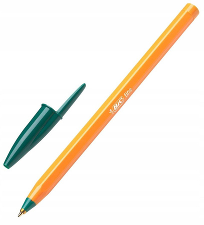 DŁUGOPIS BIC ORANGE ZIELONY