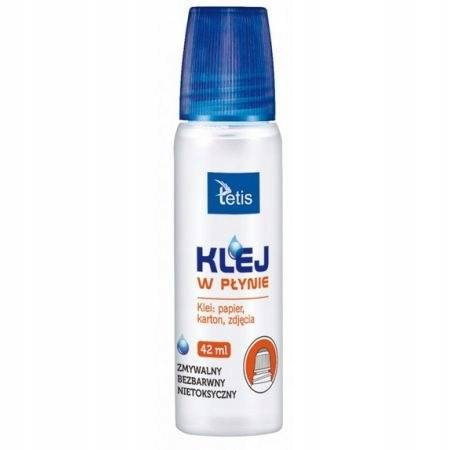 Klej w płynie Tetis BG200 opakowanie 42ml zmywalny