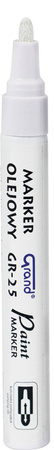 Marker olejowy GRAND biały