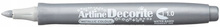 Marker permanentny Artline Decorite Srebrny