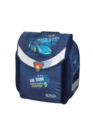 TORNISTER HERLITZ FLEXI RACE CARS + FARBY GRATIS