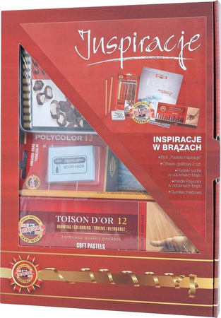 Zestaw prezentowy Koh i Noor Inspiracje w brązach