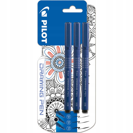 Zestaw cienkopisów FRIXION Drawing Pen - 3 sztuki