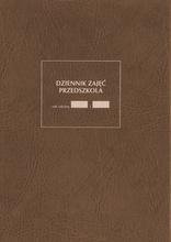 Dziennik zajęć przedszkola (oprawa introligatorska)