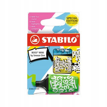 MARKER STABILO BOSS MINI BY SNNOZE ONE 3 SZT