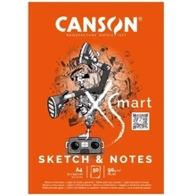 Blok_Szkic. XSmart Sketch & Notes A4 90g 50A FILA