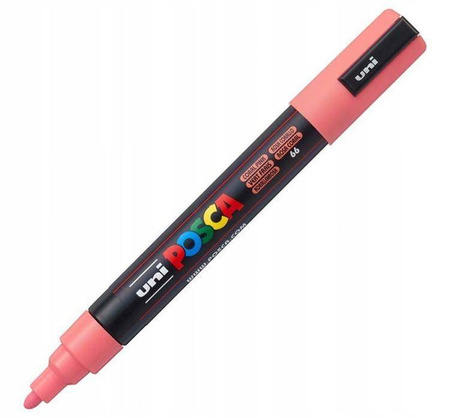 Uni marker Posca PC-5M plakatowy Coral Pink nr 66