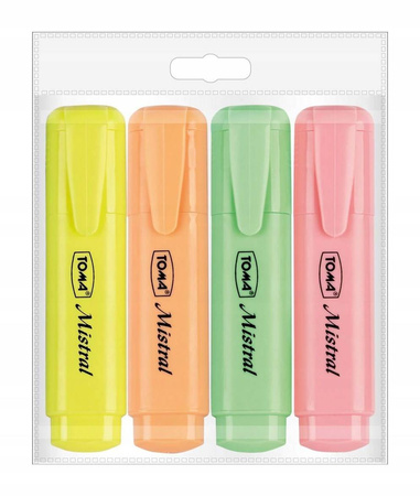 TEXTMARKER TOMA MISTRAL a'4 PASTEL