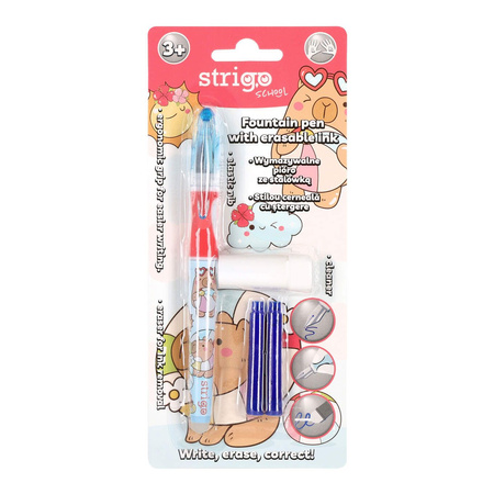 Strigo pióro wieczne niebieskie Kapibara