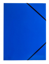 Teczka kartonowa A4 Tetis BT600 z gumką NIEBIESKA