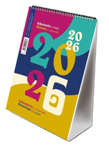 Kalendarz ze spiralką - pionowy 2026