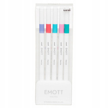 ZESTAW UNI FLAMASTRY PEM-Sy -5SZT EMOTT No. 5