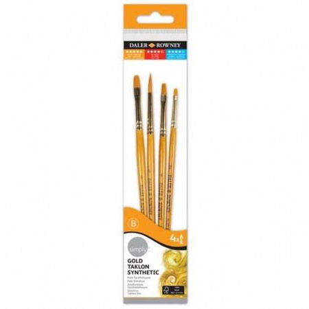 PĘDZLE TAKLON SHORT 4SZT. FILA