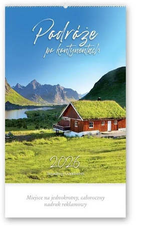 KALENDARZ 13PL.RW11 PODRÓŻE PO KONTYNENTACH