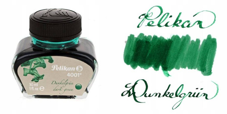 Atrament Pelikan 4001 CIEMNOZIELONY 30 ml