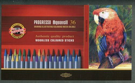 KIN KREDKI PROGRESSO 8785 AQUARELL 36 KOL.