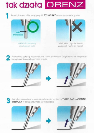 Ołówek automatyczny Pentel ORENZ PP507 0,7 mm