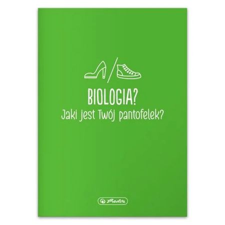 Zeszyt do BIOLOGII 60 kartek w kratkę Herlitz